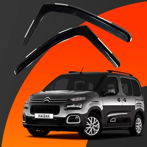 Windabweiser Haibak für Citroen Berlingo / Multispace MK3 Van ab 2019- 2tlg - Bild 1 von 11