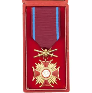 4280 WK2 POLNISCHES VERDIENSTKREUZ MIT SCHWERTERN 1. KLASSE POLEN - Bild 1 von 6