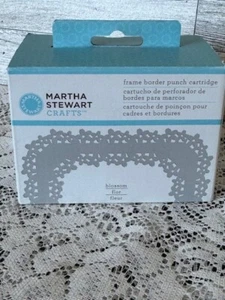 Martha Stewart Framed Border Punch Cartridge BLOSSOM NEW Papercrafting Tool - Picture 1 of 3