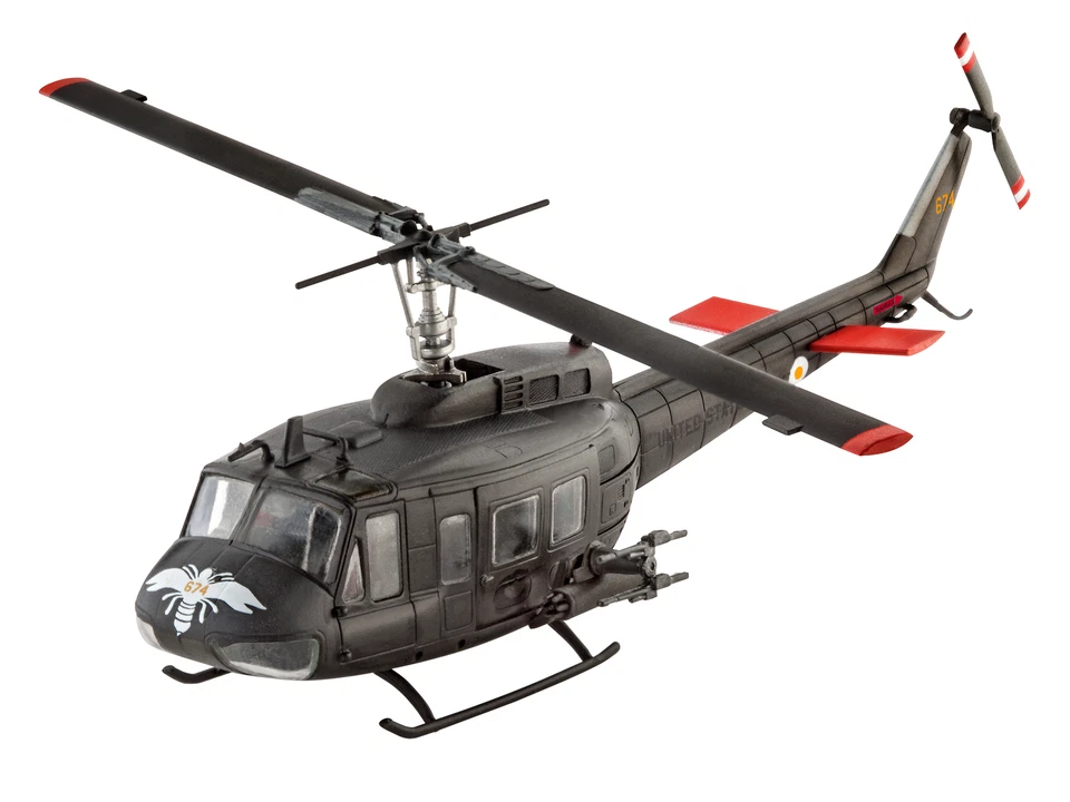 Revell 04983 Bell UH-1H Gunship Plastic Kit - Image 1 of 1