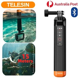 TELESIN Buoyancy Bar Underwater Selfie Stick Bluetooth For Gopro Hero 9 10 11 12 - Picture 1 of 15