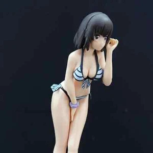 HOT! Exquisitely Handmade Female Anime Character Swimsuit Bikini Statue NEW - Picture 1 of 7
