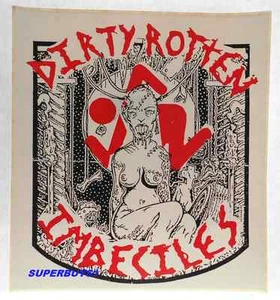 HARD CORE PUNK THRASH METAL "D. R. I." AUTHENTIC VINTAGE 80's CONCERT STICKER - Picture 1 of 1