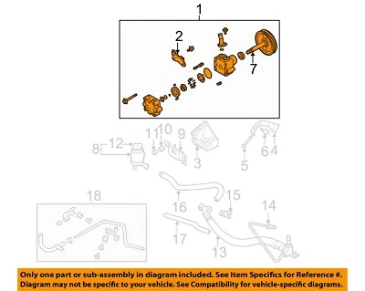 Used Power Steering Pump fits: 2001 Nissan Sentra 1.8 Grade A - Image 1 of 3