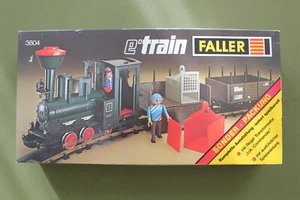 Faller E-train Set 3804 Güterzug, 3833 Kreuzung & 3837 Schalt-Trenn-Gleis Spur 0 - Bild 1 von 4