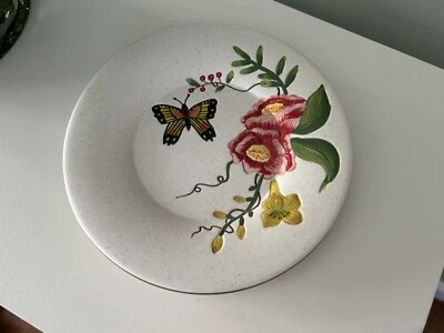 Plato de pilar Yankee Candle mariposa y flores Foto 1 de 2
