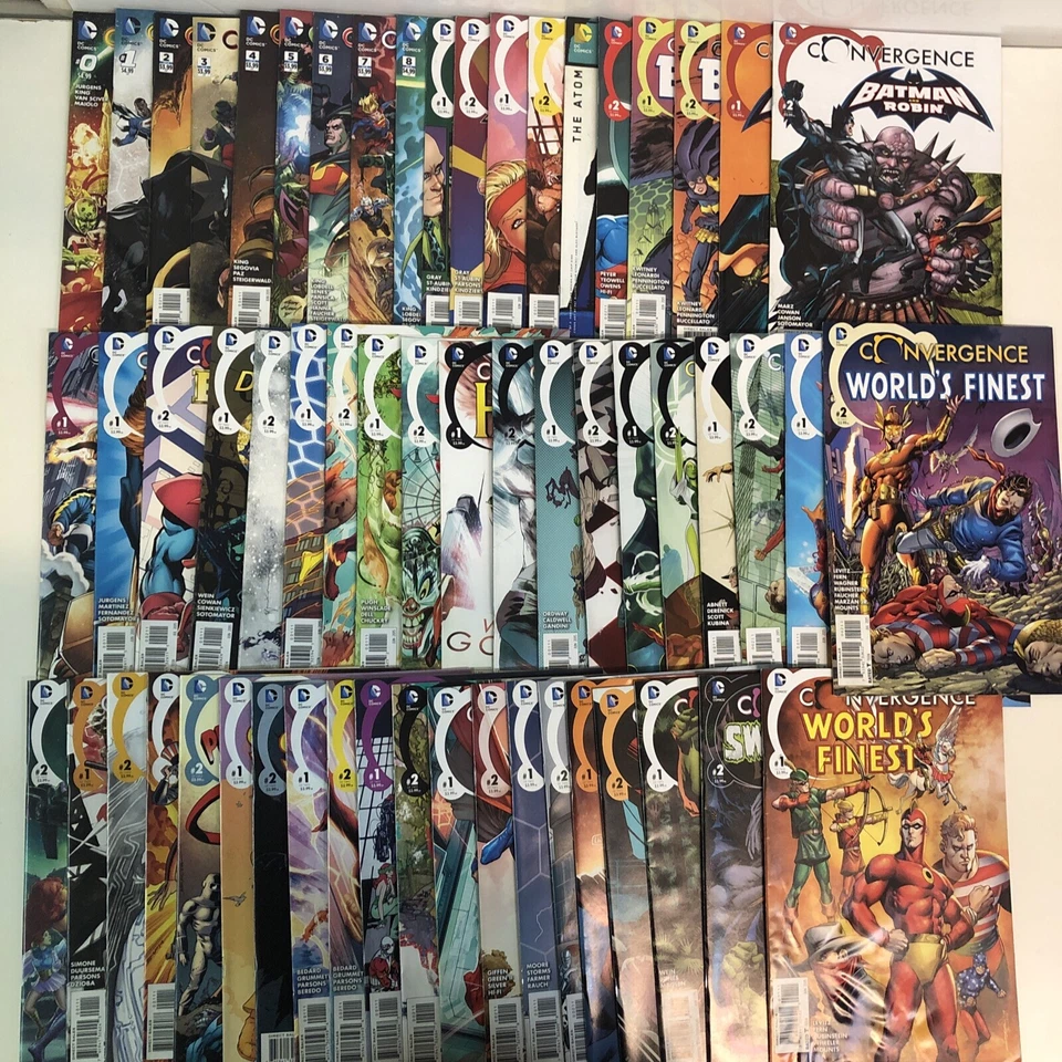 Convergence (2015) Total Of 58 Issues, Complete Mini Series (NM) DC Comics - Image 1 of 4