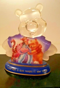 DISNEY "Winnie The Pooh" Bradford Exchange "Together Is Our Favorite Way To Be " - Picture 1 of 8