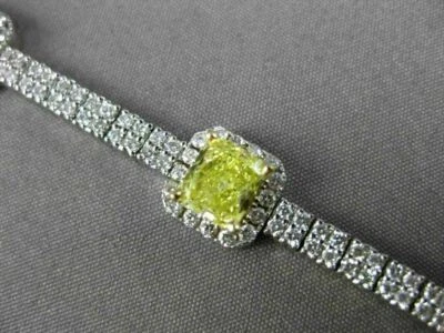 Brazalete de tenis con halo de diamantes creado por laboratorio princesa enchapado en oro de 2 quilates 14K Foto 1 de 4