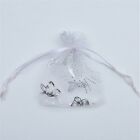 50-500 Butterfly Organza Gift Bags Jewellery Candy Pouch Wedding Favor Wholesale
