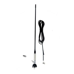 CB radio mini power stick antena PNI S60 uchwyt na kostki i kabel z wtyczką PL259 - Zdjęcie 1 z 8