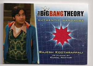Big Bang Theory Season 5 Costume Card M4 V2 Rajesh Koothrappali - Picture 1 of 1