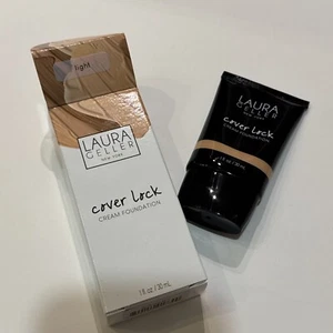 Laura Geller Cover Lock Cream Foundation #Light 30ml New & Sealed - Picture 1 of 7