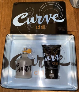Curve Chill by Liz Claiborne Men 2pc set 4.2oz Col. + 4.2oz Cooling Skin Soother - Picture 1 of 3