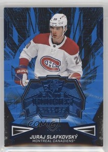 2022-23 SPx Finite Rookies Platinum /99 Juraj Slafkovsky #F-1 Rookie RC