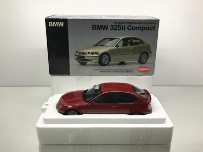 KYOSHO 08561R BMW E46 325TI COMPACT -ROOD 1:18- GOOD IN BOX - Bild 1 von 4