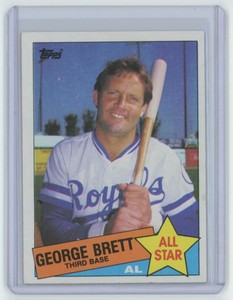 1985 Topps George Brett . Kansas City Royals #703