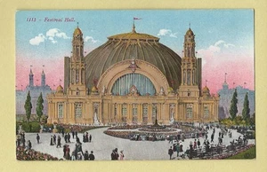 Vintage Postcard 1113 - Festival Hall, Panama Pacific International Exposition - Picture 1 of 2