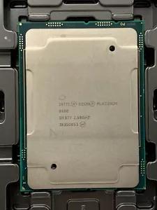Intel Xeon Platinum 8180 / SR377 2,50GHz 38,5MB 28-Core CPU LGA3647 - Bild 1 von 2