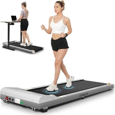 Máquina de Correr Gris Caminadora 2.5HP Silenciosa Potente para Hogar, Oficina y Gimnasio Fitness Foto 1 de 4