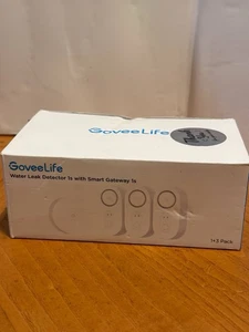 GoveeLife Water Leak Detector 1S w/ Smart Gateway 1S 1+3 Pack - Picture 1 of 4