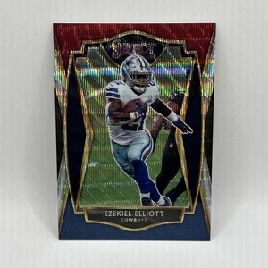 Ezekiel Elliott Tri-Color Prizm #D/199 2020 Panini Select Football #109 Como Nuevo - Imagen 1 de 11