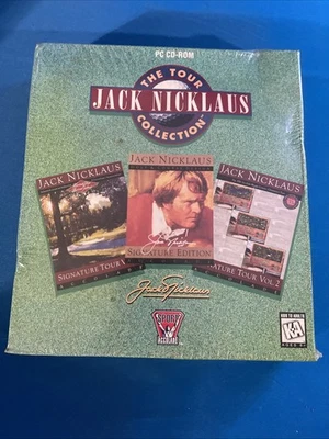 BRAND NEW Jack Nicklaus The Tour Collection Vintage 1995 CD-ROM Computer Golf - Image 1 of 4