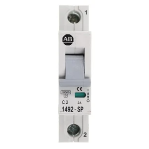 ALLEN-BRADLEY 1492-SP1C020 MINIATURE CIRCUIT BREAKER, 2-AMP, 1P, 240/415V - Picture 1 of 3