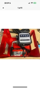 UNTESTED IP Diesel Transfer Pump Electric 12V 160W 40L/min Flow Rate (R94D) - Picture 1 of 12
