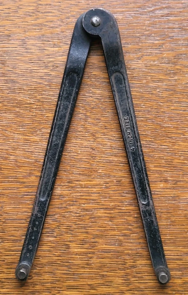 J H Williams & Co No. 484 Llave facial ajustable 4" Llave herramienta de maquinista EE. UU. Foto 1 de 4