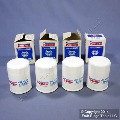 Filtro de motor de aceite Power Flo by Purolator SL14620 alta calidad stock antiguo paquete de 4 Foto 1 de 4