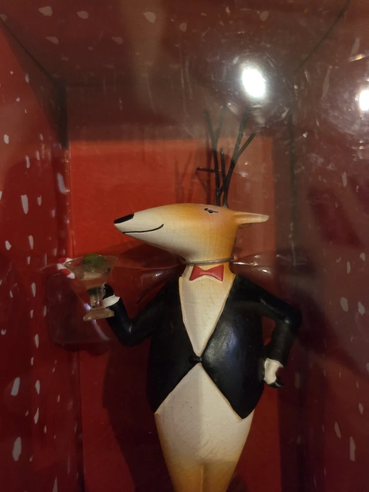 Topper Botella Reno Mudpie Vacaciones Navidad Año Nuevo Foto 1 de 4