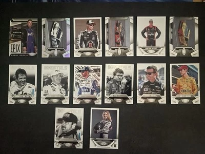 14 CARD LOT - 2016 Certified Racing - Mirror Silver Parallel - 2 Serialized x/99 - Image 1 of 4