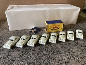 All 6 Nick Jones White Variations & 2 New Matchbox Lesney Jaguar XK140's #32a - Picture 1 of 19