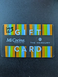 $123 Mi Cocina The Mercury Gift Card - Picture 1 of 1