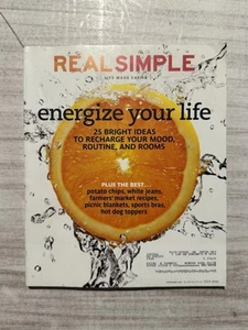 Real Simple Magazine July 2010 Energize Your Life Very Good - Picture 1 of 5
