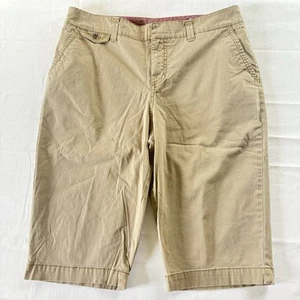 Sonoma Life + Style Bermuda Shorts Original Skimmer Women’s Size 14 Light Brown - Picture 1 of 4