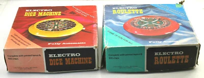 Vintage 1960 Waco Japão Electro Roulette + Máquina de Dados Bateria de Jogo Automatizada  - Imagem 1 de 4