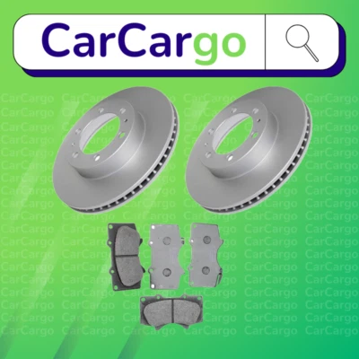 Discos y pastillas de freno delanteros Toyota Hilux 2,4/2,5/2,8/3,0 diésel 2004-2018 319 mm Foto 1 de 3