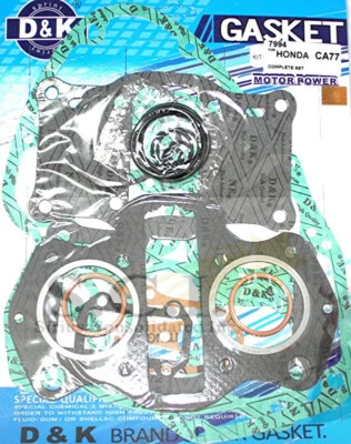 HONDA CA77 DREAM 305 COMPLETE ENGINE GASKET SETFITS  1960 - 1969 - Image 1 of 4