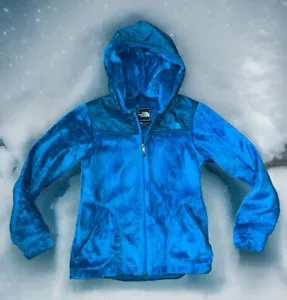 Chaqueta con capucha The North Face azul claro Osito polar cremallera completa para mujer talla XS USADA EN EXCELENTE ESTADO - Imagen 1 de 13