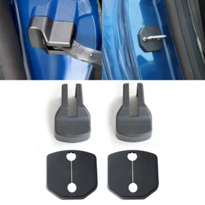 Kit de molduras de cubierta de cerradura de puerta y tapón de puerta para Ford Mustang 2015-2021 - Imagen 1 de 12