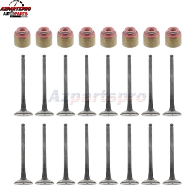 Válvulas de admisión y escape + sellos de vapor para Kia Soul 2010-2018 Rio 2012-2018 1,6 L Foto 1 de 4