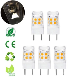 5x G8 LED Bulb Non-Dimmable 2.5W 17-2835SMD 3000K Cabinet Light Chandelier Lamp - Picture 1 of 8