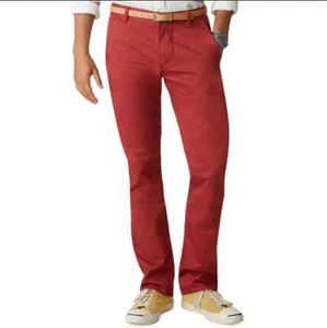NWT Dockers Game Day Alpha Slim Tapered Khaki Boston College 32 X 32 Maroon - Picture 1 of 6