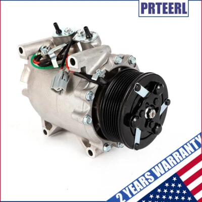 Compressor CA ar condicionado para Honda CRV CR-V 2.4L 2002-2006 CO 10663AC - Imagem 1 de 4