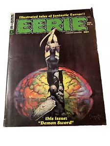 Eerie #8 Warren Horror Comic Book Magazine 1967 Frazetta Cubierta Ditko Demon Sword - Imagen 1 de 8