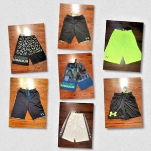 NEW Under Armour Big Boy Youth Shorts Terry Basketball Training Eliminator 4-XL - Picture 1 of 62