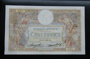 18 -FRANCIA Billete de 100 FRANCOS 1935 -MERSON- - Picture 1 of 2