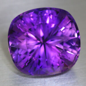 40.27 CTS_EXCELLENT !! GREAT FANCY CUT CUSHION_100 % NATURAL PURPLE AMETHYST